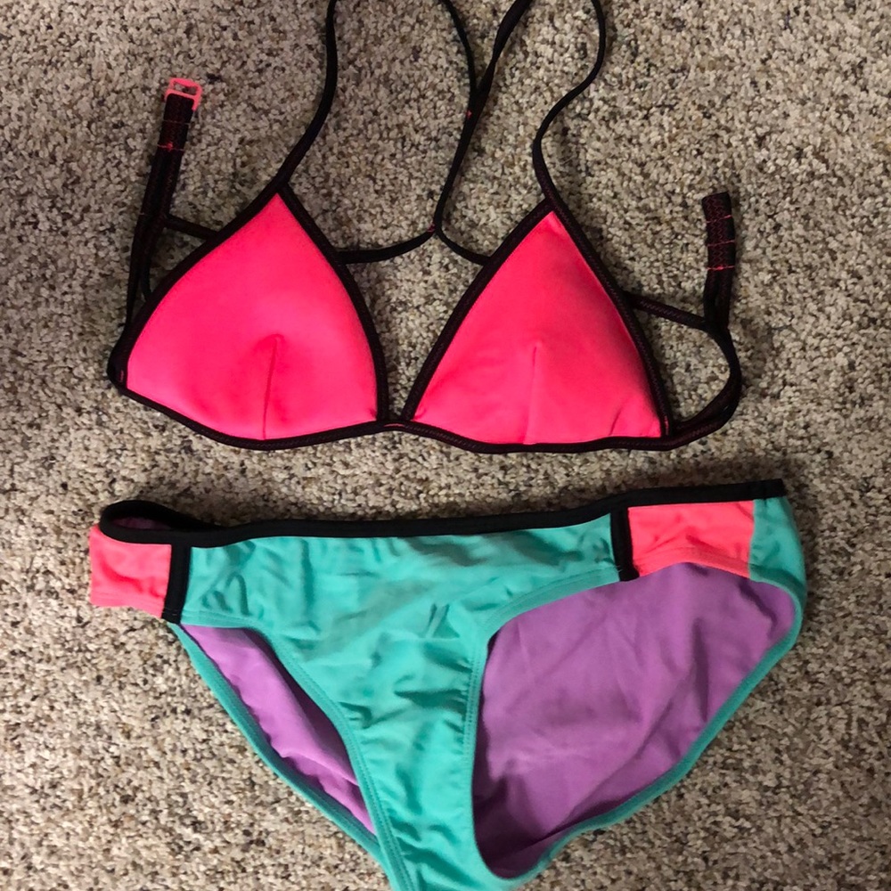 Almost a perfect match! OP bottom/ VSecret  top.
